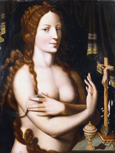 „Św. Maria Magdalena skruszona” autorstwa Unbekannt