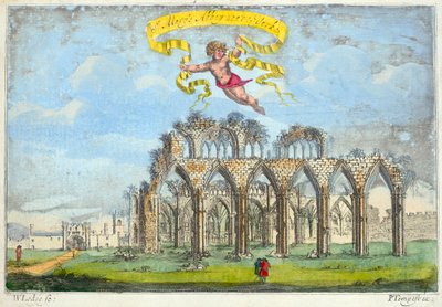 Opactwo Najświętszej Marii Panny, York, Yorkshire, 1720 autorstwa Unbekannt