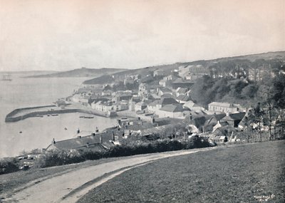 St. Mawes – Pokazuje port i zamek, 1895 autorstwa Unbekannt