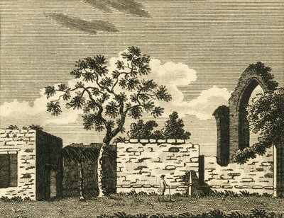 Kaplica St. Pancrace w Canterbury, ok. 1786. autorstwa Unbekannt