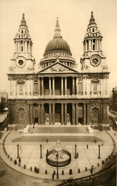 Katedra św. Pawła w Londynie, ok. 1924. autorstwa Unbekannt