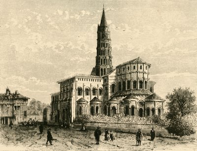 Św. Sernin, Tuluza, 1890. autorstwa Unbekannt