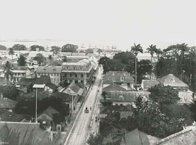 St Vincent Street, Port of Spain, Trynidad, 1895. autorstwa Unbekannt
