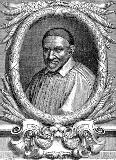 Św. Wincenty a Paulo, francuski ksiądz i filantrop, 1663 autorstwa Unbekannt