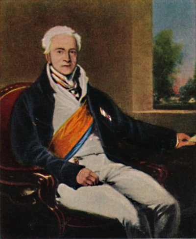 Kanclerz Stanu Książę Hardenberg 1750-1822. - Obraz Lawrence