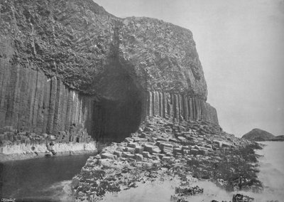 Staffa - Jaskinia Fingals, 1895 autorstwa Unbekannt