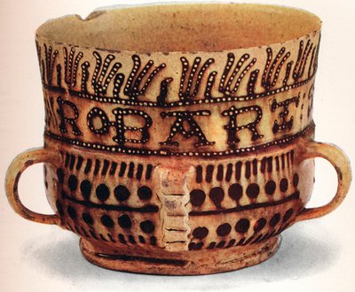 Staffordshire Slip Ware, 1909, 1914 autorstwa Unbekannt