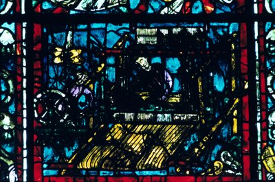 Witraże, Katedra w Chartres, Chartres, Francja autorstwa Unbekannt