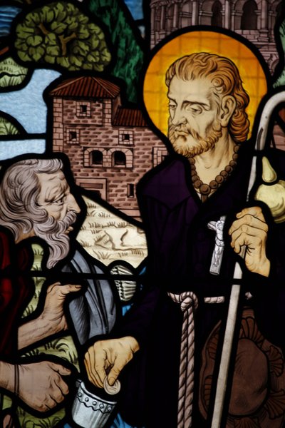 Witraże w kościele Saint-Honore d