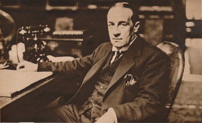 Stanley Baldwin, nowo wybrany premier Wielkiej Brytanii, maj 1923 1935. autorstwa Unbekannt