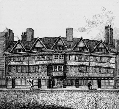 Staple Inn, High Holborn, Londyn, c1890 1904 autorstwa Unbekannt