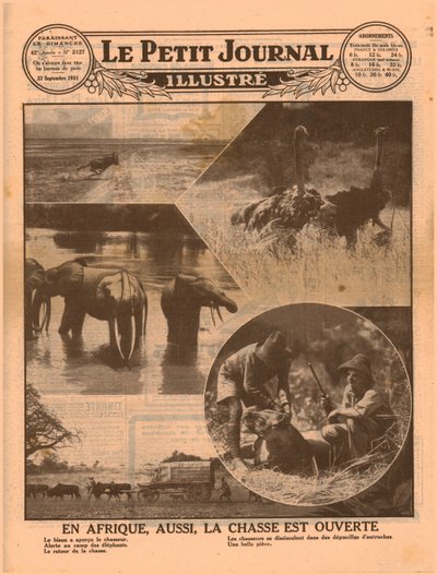 Początek afrykańskiego sezonu polowań, 1931. autorstwa Unbekannt