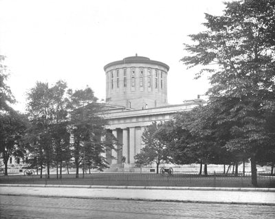 Kapitol stanu, Columbus, Ohio, USA, ok. 1900 r. autorstwa Unbekannt