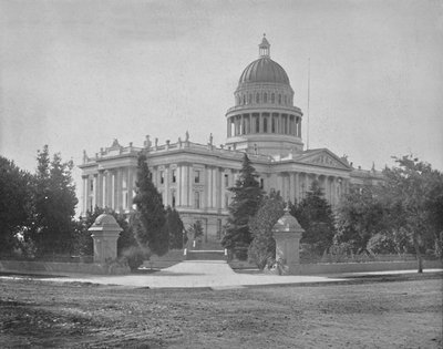 Kapitol stanu Sacramento w Kalifornii, ok. 1897 r. autorstwa Unbekannt