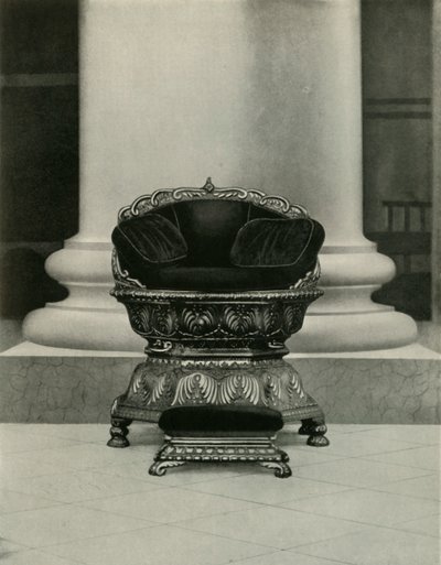 Siedziba stanowa Tippu Sultan w budynku rządowym, 1925. autorstwa Unbekannt