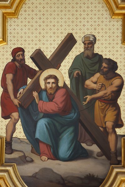 Droga Krzyżowa w katedrze Saint-Louis, Blois, Francja autorstwa Unbekannt