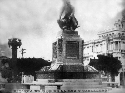 Posąg Don Jose de la Luz Caballero, 1912, 1920 autorstwa Unbekannt