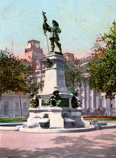 Posąg Paula Chomedeya de Maisonneuve, Montreal, 1904 autorstwa Unbekannt