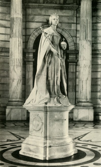 Posąg królowej Wiktorii, 1925. autorstwa Unbekannt