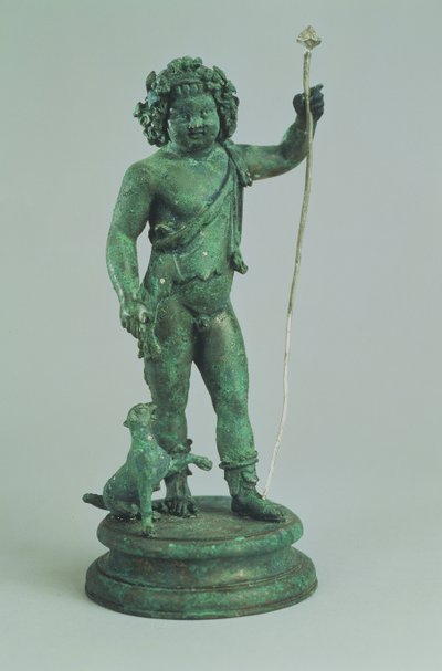 Statuetka Bachusa, Pompeje autorstwa Unbekannt