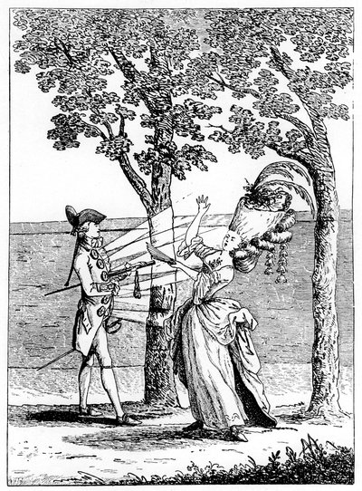 Guziki stalowe, nokaut, 1777 autorstwa Unbekannt