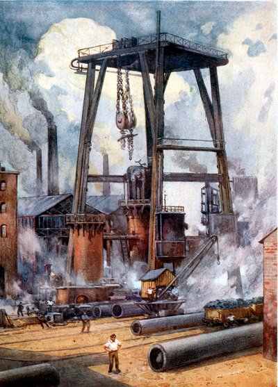 Huta ok.1925 autorstwa Unbekannt