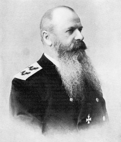 Stepan Osipovich Markov, dowódca rosyjskiej floty, wojna rosyjsko-japońska, 1904-5 autorstwa Unbekannt