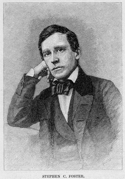 Stephen C. Foster, ok. XIX w. autorstwa Unbekannt