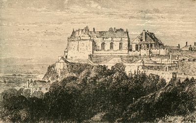 Zamek Stirling, 1890. autorstwa Unbekannt
