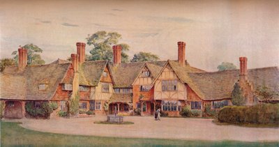 Stoke Barn, Fulmer, Bucks. Gerald Unsworth i Inigo Triggs, Architekci, 1914 autorstwa Unbekannt
