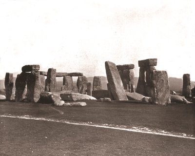 Stonehenge, Równina Salisbury, Wiltshire, 1894. autorstwa Unbekannt