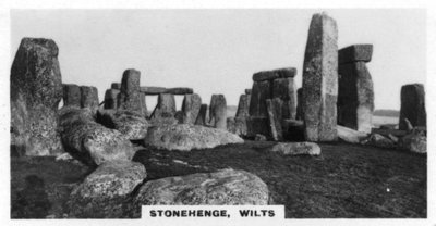 Stonehenge, Wiltshire, ok. 1920 r. autorstwa Unbekannt