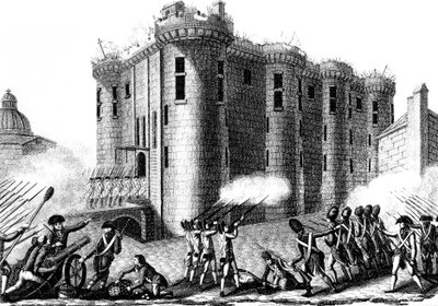 Szturm na Bastylię przez paryżan pod wodzą Gwardii Grenadierów, 14 lipca 1789 1804 autorstwa Unbekannt