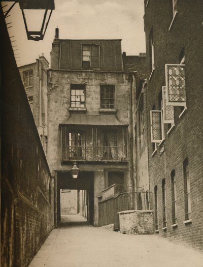 Strand Lane i wejście do łaźni rzymskiej, c1935. autorstwa Unbekannt