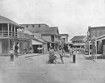 Ulica w Key West na Florydzie, USA, ok. 1900 r. autorstwa Unbekannt