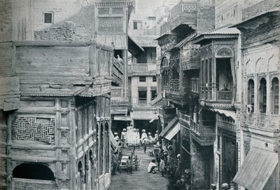 Ulica w Lahore, stolicy Panjab, ok. 1942 r. autorstwa Unbekannt