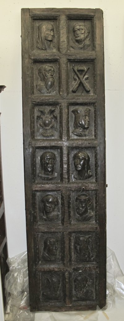 Drzwi studia, 1500s. autorstwa Unbekannt