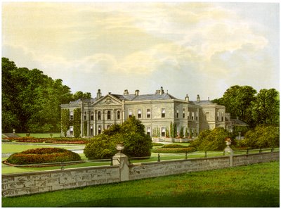 Studley Royal, Yorkshire, dom markiza Ripon, ok. 1880 r. autorstwa Unbekannt