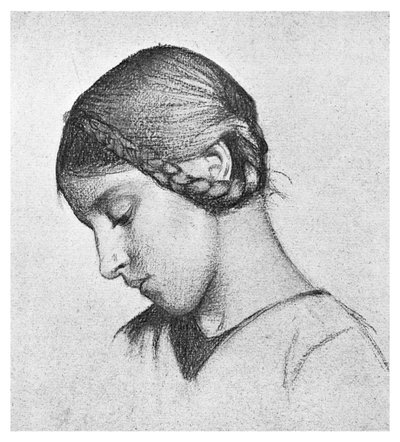 Studium dla św. Elżbiety Węgierskiej, c1895 1901 autorstwa Unbekannt