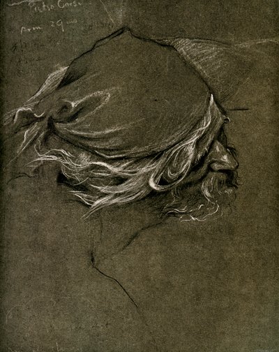 Studium dla The Sea Maiden, Herbert J Draper, 1899 autorstwa Unbekannt