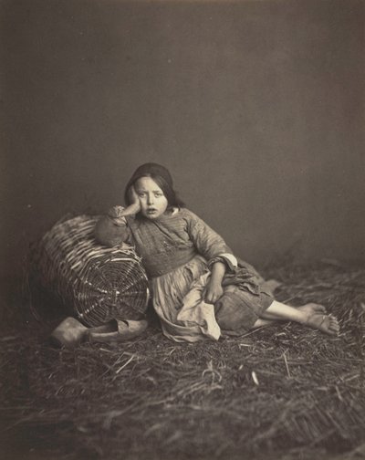 Studium młodej chłopki, ok. 1930 1860. autorstwa Unbekannt