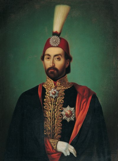 Sułtan Abdülmecid IN, połowa XIX wieku. autorstwa Unbekannt