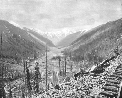 Góra Sultan, niedaleko Silverton, Kolorado, USA, ok. 1900. autorstwa Unbekannt
