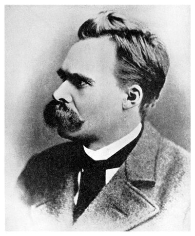 Superman: Friedrich Nietzsche, niemiecki filozof, XIX w. 1956 autorstwa Unbekannt