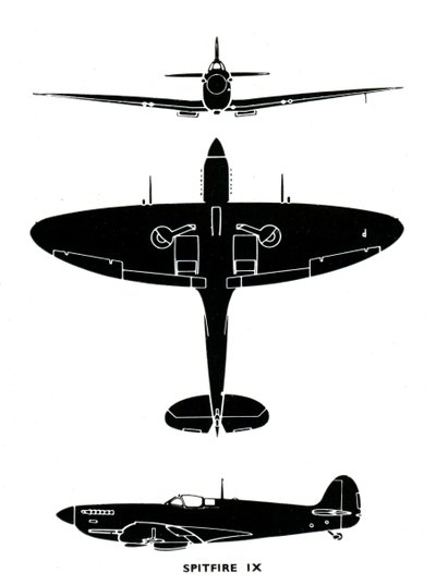 Supermarine Spitfire Mk IX, 1941 autorstwa Unbekannt