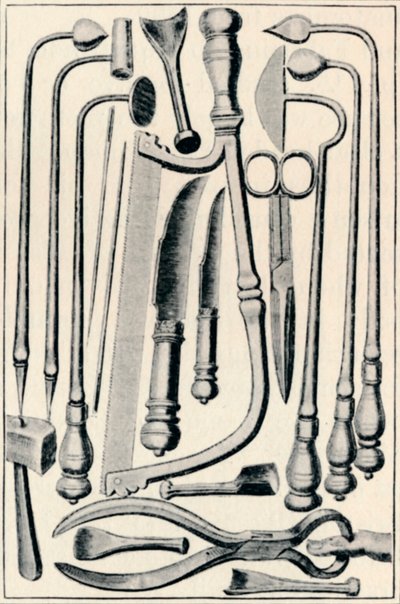 Instrumenty chirurgiczne, 1639, 1903 autorstwa Unbekannt