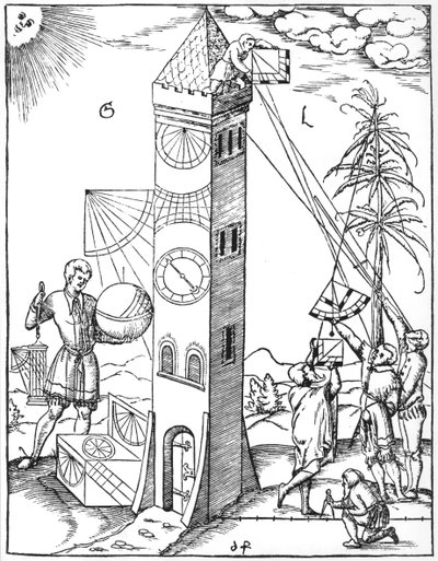 Geodezja i pomiar czasu, 1551 autorstwa Unbekannt