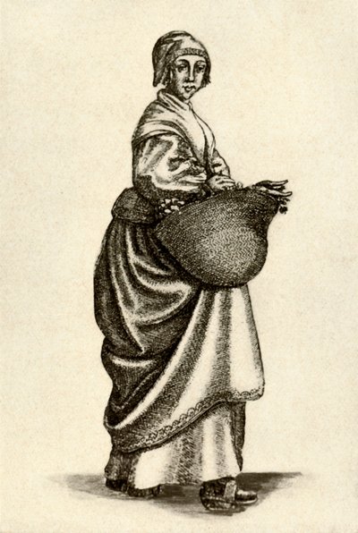 Szwedka w chodakach, 1640, 1937. autorstwa Unbekannt