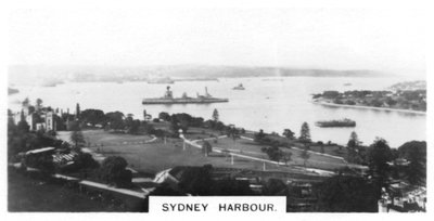 Port w Sydney, Australia, 1928 autorstwa Unbekannt