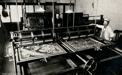 Elektryczna maszyna do cięcia kart Szczepanis, c1903 autorstwa Unbekannt